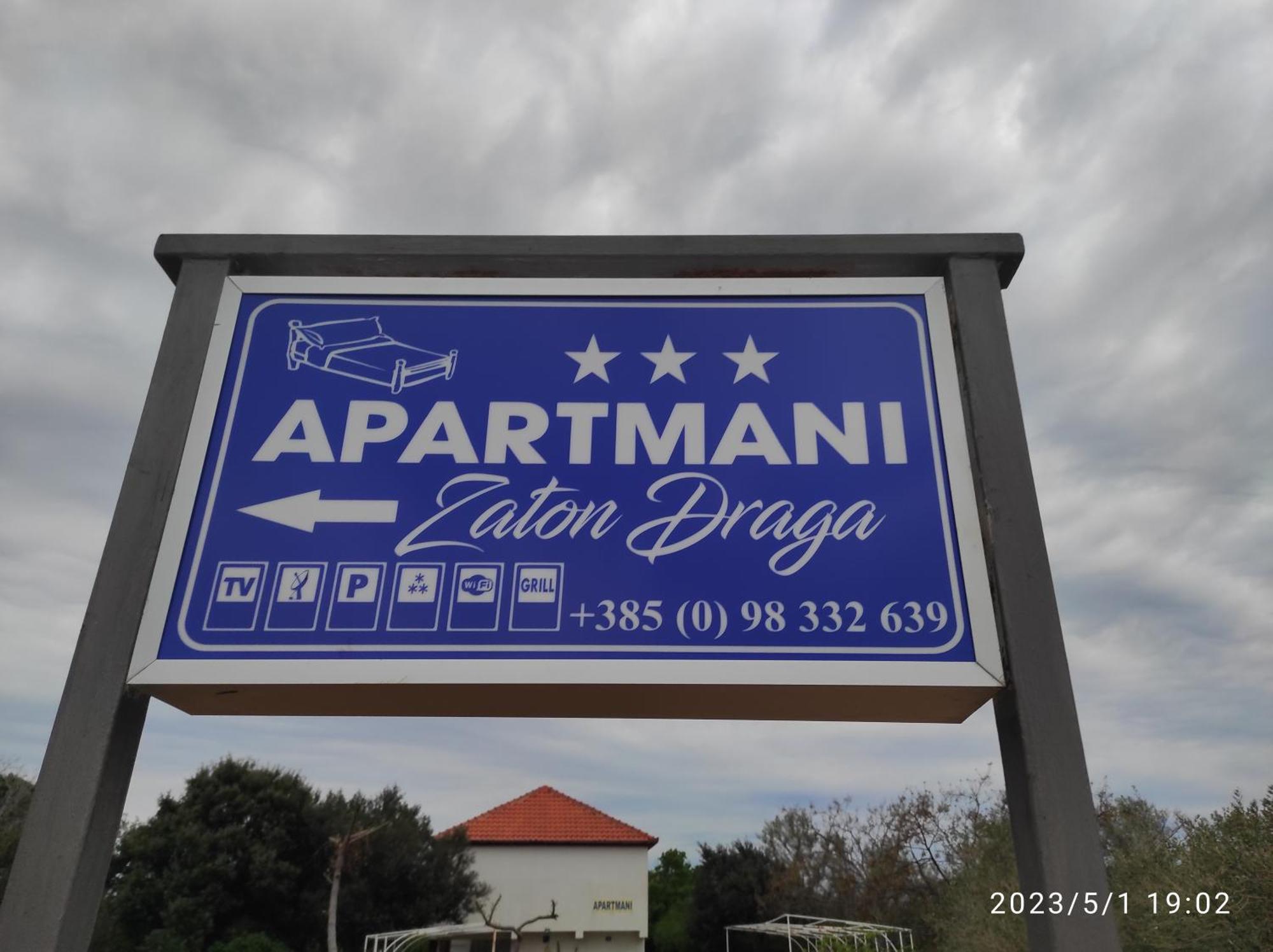 Apartments Zaton Draga Exterior photo